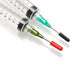 Mini Industrial Syringe Pack, 10ml Luer Lock Syringes with Blunt Needles for Precision Crafting & Repairs