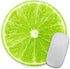 Lime Slice Mousepad, Tropical Fruit Mouse Pad, Vegan Funny Present, Food Mousepad