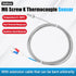 Screw Probe Temperature Sensor K Type Thermocouple M6 Screw Thread Two Wire Temperature Controller 0-400?(5M)