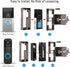 Anti Theft Ring Doorbell Mount: Metal Ring Apartment Door Mount Blink Doorbell Camera Holder No Drill - Renter Friendly