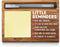 Little Reminders Sticky Note Holder - Mental Health Gift for Women, Men, Coworker, Positivity Recovery Self Care