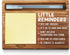 Little Reminders Sticky Note Holder - Mental Health Gift for Women, Men, Coworker, Positivity Recovery Self Care