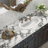 Black and White Marble Contact Paper, 15.7 x 78.7 Inches Peel and Stick Wallpaper for Countertop, Cabinet, Shelf Liner