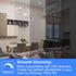 Dimmable E12 Bulb,60 B11 Bulbs, 5000K, 550LM, 5 12pk energetic smarter lighting LED Candelabra Watt Equivalent LED
