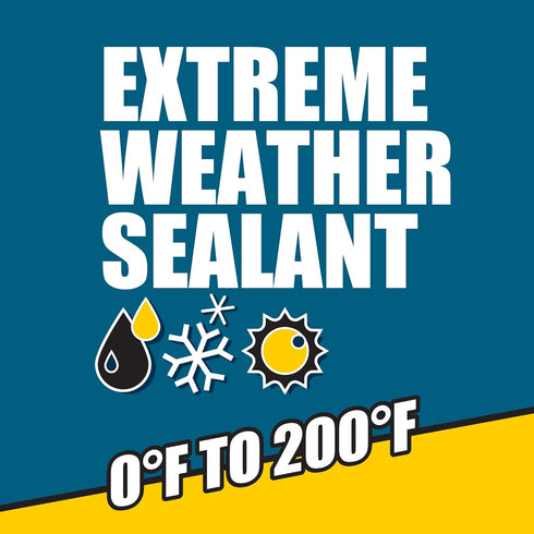 Titebond WeatherMaster Ultimate MP All-Weather Hybrid Sealant 71051 - 9.5 Oz Cartridge, Gray.