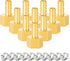 TAILONZ PNEUMATIC 1/4 Inch Barb x 1/4 Inch NPT Brass Female Hose Fitting Connector (Pack of 10)