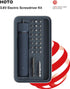 25-Piece 1/4'' 1500mAh HOTO Upgraded Electric Screwdriver Kit, Hex, Magnetic Lid, Rechargeable Cordless Screwdriver