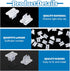 Nogeqi 30PCS 5mm 6mm LED Strip Light Clips with Screws, Waterproof LED Strip Mounting Clips Holder Mounting Bracket