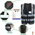7 Reflective Security Safety Vests Heavy Duty with Pockets and Front Zipper