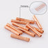 TIG Collet 13N24 (1/8"&3.2mm) for 9, 20 & 25 Series Welding Torch, 10Pcs