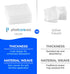 400 Count 4x4 4-Ply (2 Packs 200) Gauze Pads - Soft Non Woven Sponges - Non Sterile Dental & Esthetic Wipes - All