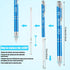 Inspirational Ballpoint Pens, Employee Appreciation Gifts, Bulk Motivational Quote Pens with Coated Metal, 10 Colors
