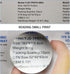 Dandelion 6X Dome/Paperweight Magnifier with Pouch for Table Magnifying
