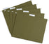 Blue Summit Supplies 25 Hanging File Folders, Reinforced Standard File Folders for Filing Cabinet