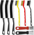 QWACVRTM Crevice Cleaning Brush, Hard Bristle Crevice Cleaning Brush, Cleaning Brushes for Household