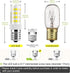 DiCUNO E17 LED Bulb, Appliance Bulbs, Microwave Oven, Stovetop Light, 4W 400lm, Daylight White 6000K, Non-dimmable 40w Equivalent Replacement for Incandescent Bulb, 2-Pack by DiCUNO