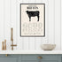 TMO2 Cuts of Meat Poster - Beef Cuts Chart - (11x14') Unframed