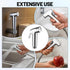 Generic 1.2M Set Muslim Shower for Toilet, Handheld Bidet Sprayer with Hose, Holder, Bidet Attachment for Toilet