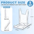 Hushee 5 Pack Album Acrylic Book Stand for Display Adjustable Clear Book Display Holder Easel Rack Stand for Home