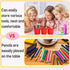 6 Pack 6 6Colors NINU Classroom Caddy Organizer with Handle, Plastic Drink Cup Caddy Holder, Compartments for Kids