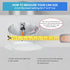 6inch, 5CCT Dimmable E26 2 Pack LVWIT LED Recessed Light Can Lighting with White Cover, Color Selectable Downlight
