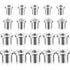 Dowel and Tenon Center Transfer Plugs, 20 Pieces Doweling Centering Pins Drill Hole Tool for Woodworking