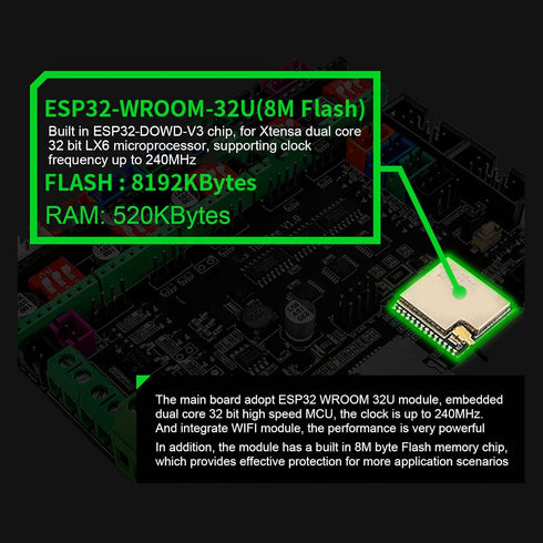 15. 010. 04. 0 Respicefinem USB Update Firmware Printer Control Board ESP Printer Motherboard Bit Control Board