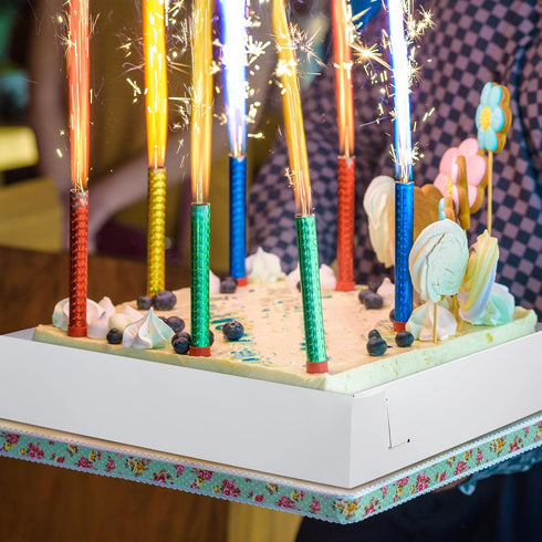 Chivertion 6 Pack 26 18 4 Inch Full Sheet Cake Box x x Non Window Bakery Tray Full Sheet Cup Cake Box for Party Bread