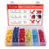 360Pcs T-Tap Wire Connectors, Self-Stripping Quick Splice Electrical Wire Terminals, Insulated Male Spade Kit