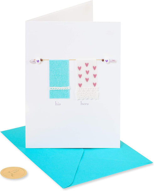 Papyrus Engagement Card (Side by Side)