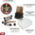 Performance Tool W9012 63pc Titanium Drill Bit Set