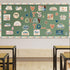 Mental Health Posters It's Okay to Boho Bulletin Board Set, Inspirational Positive Affirmations for School Office