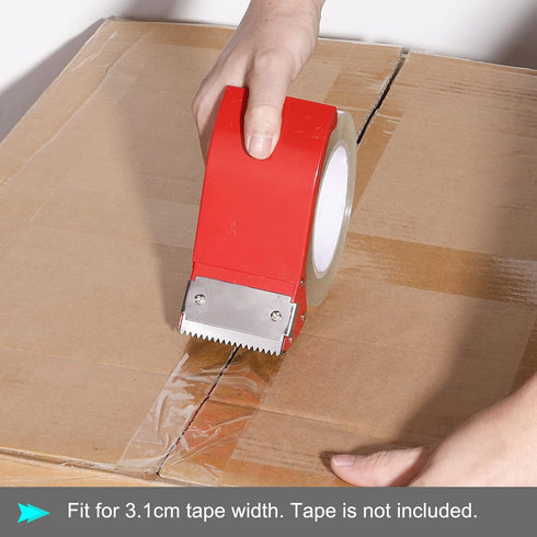PATIKIL 2.5 Inch Packing Tape Dispenser, 2 Pack Industrial Heavy Tapes Cutter for Packaging