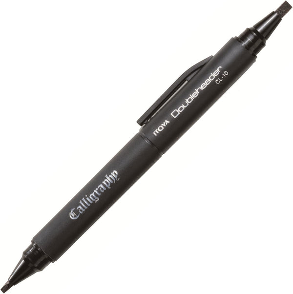 ITOYA Doubleheader Calligraphy Marker, CL-10BP-BK, Black