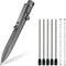 KeyUnity KP04SW Bolt Action Pen with Clip, Titanium Alloy EDC Pocket Pen, Retractable Metal Ballpoint