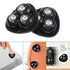 Wopanxye 8 Pack 360 Self Adhesive Castor Wheels, Small Ball Casters Wheel, Swivel Mini Roller Stick-on Pulley Sticky