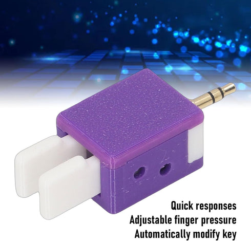 Kikumi K5 K6 CW Electric Double Vane Key Automatic Morse Code Key with Adjustable Finger Force with Dual Band