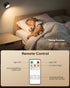 LINKEGO 2 3 Dimmable 360 LED Wall Mounted Lights Pcs with Remote, Rechargeable Wall Sconce with Color Temps & Magnetic