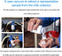Rhawuy 200ml Cow Milk Sampler | PC Material for Consistent Milk Analysis | Robust Sampling Tool for Cow/Goat/Livestock