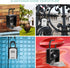 ORIA 4 Digit Combination Key Lock Box, Waterproof Key Safe for Indoor Outdoor, Holds 5 Keys, Silver