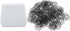 Paperclips Set, 50pcs Metal Decorative Flower Paper Clips, Cute for Office Scrapbooking (Black)