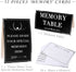 Outus 52 Pieces Share a Memory Cards Celebration of Life Decorations Memory Cards for Funeral, Wedding, Bridal Shower