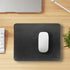Leather Mouse Pad - Double Side Wood Mouse Pad, Waterproof Ultra Thin with Stitched Edge, 10.2 x 8.3 Inch, 1 Pack