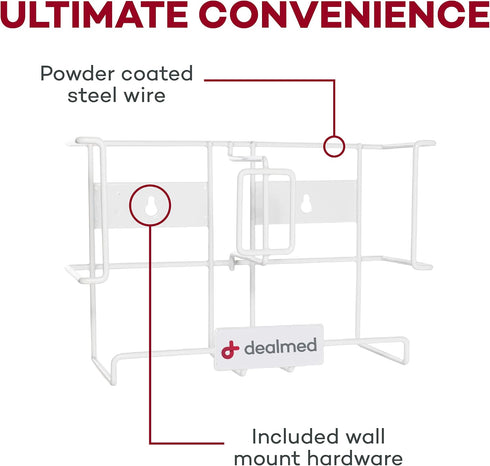 Coated Steel Glove Dispenser - Dealmed Glove Box Holder