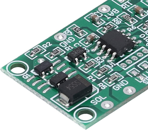01 02 015 3.2V Solar Lamp Controller, MultiFunction Solar Circuit Board Control Board for Landscape Lights for Solar
