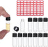 PATIKIL 25 Pack 2ml Clear Glass Vials, Sample Vials with Screw Cap, Leak-Proof Liquid Sample Glass Vial for Lab