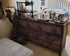 MyFun Faux Vintage Bookshelf Wallpaper Peel and Stick PVC Removable, School Library Antique Bookcase DIY Wall Sticker