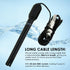 0-14 pH Electrode Probe, pH Meter with Replacement BNC Connector and 300cm Cable Sensor for Hydroponics, Aquarium