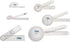 ASA TECHMED Goniometer Complete Set 6 Pieces + Body Measuring Tape for Physical Therapy, Occupational Therapy, Fitness