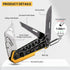 KAMBOLLY 6 1 5 Folding Utility Knife, Box Cutter Knife, Razor Work Knives, in Utility Knives Multitool with Razor